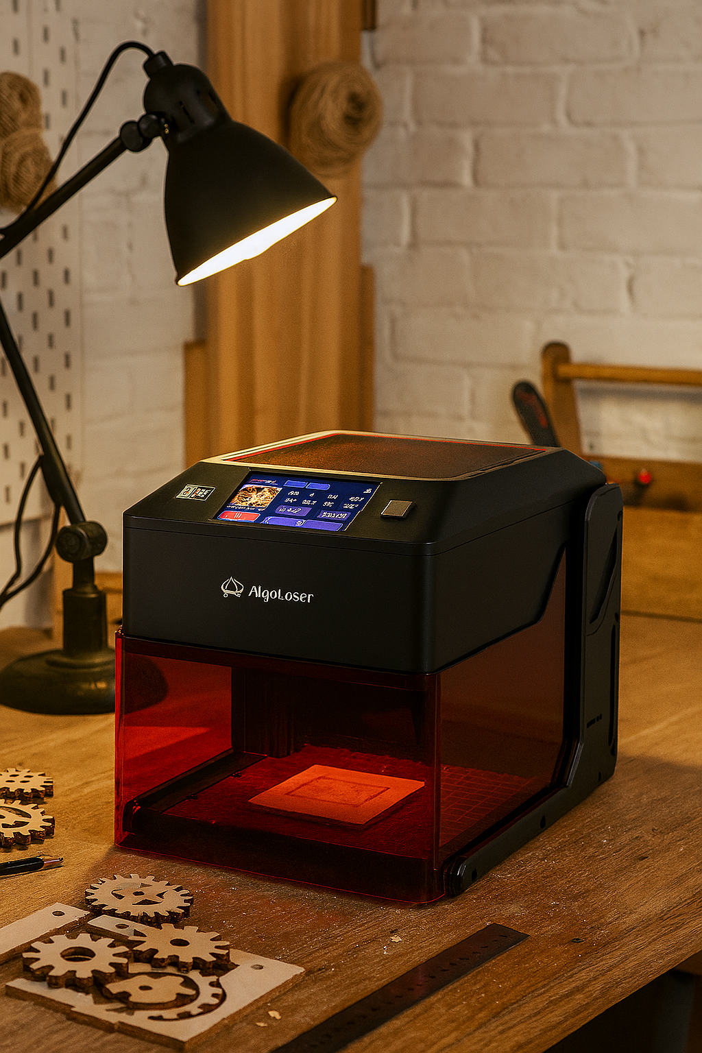 Algolaser Pixi 10W – Grabadora Láser Compacta y Precisa