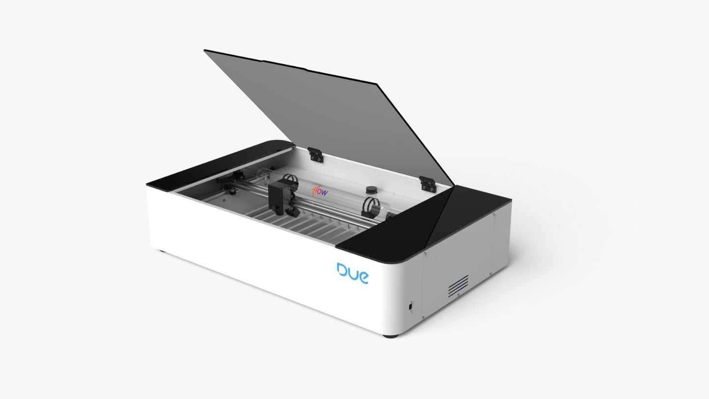 Due Flow 40W – Máquina láser de escritorio ideal para emprender