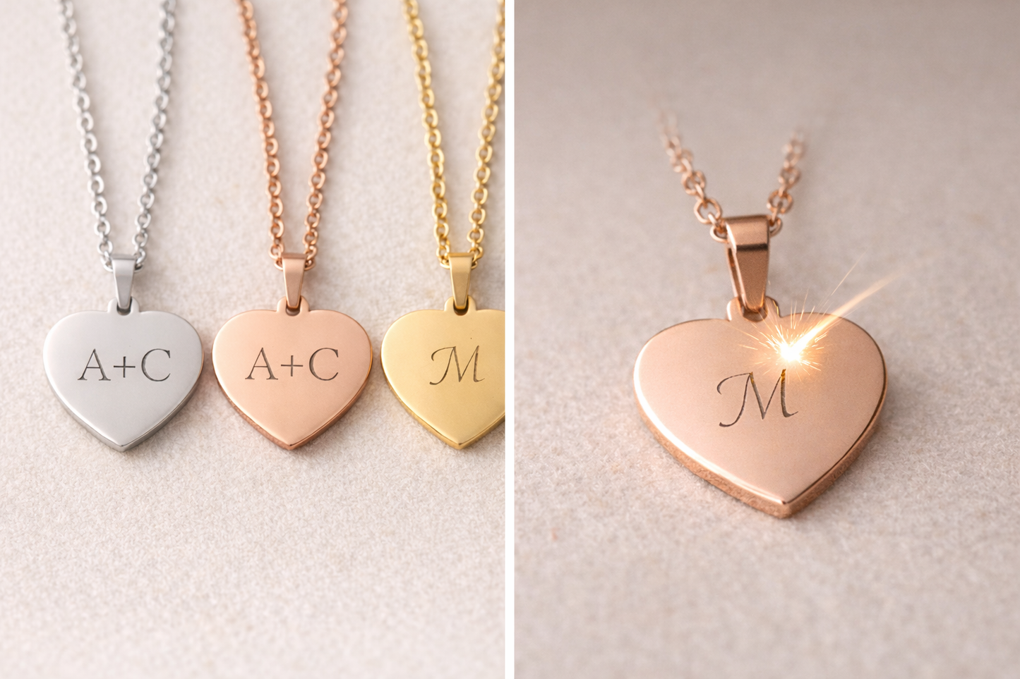 Colgante Corazón Personalizado – Joyería con Significado