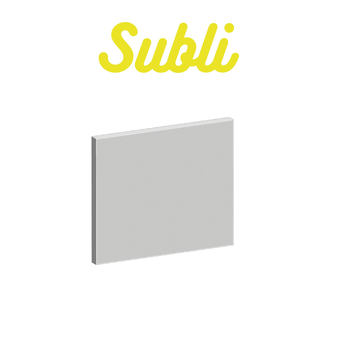 Posavasos acrílico Subli