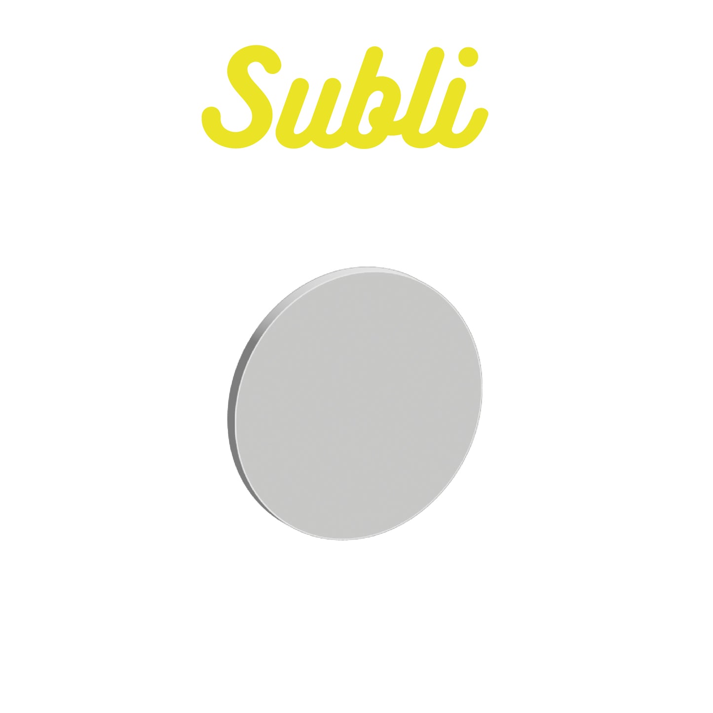 Posavasos acrílico Subli