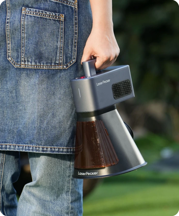 LaserPecker LP2 Plus — Grabadora Láser Portátil de 10W (Diodo Azul)