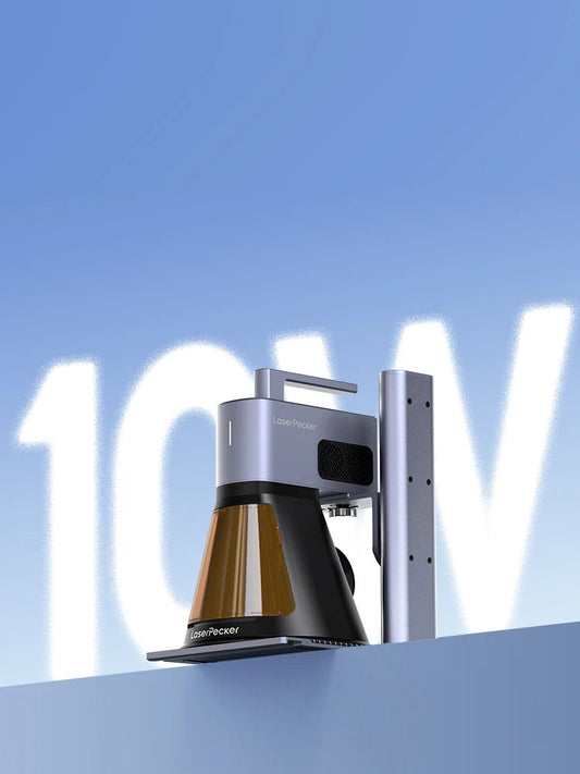 LaserPecker LP2 Plus — Grabadora Láser Portátil de 10W (Diodo Azul)