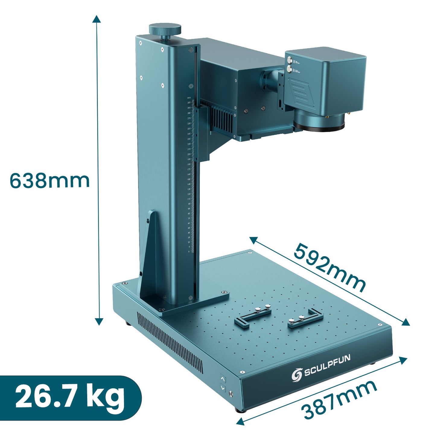 SCULPFUN V5 UV 5W | Grabadora Láser UV Galvo de Alta Precisión