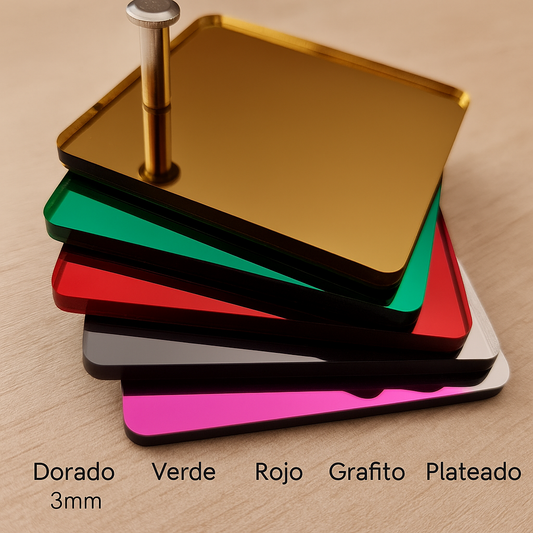 Kit de Acrílicos 15x15 cm | Pack Surtido para Corte Láser