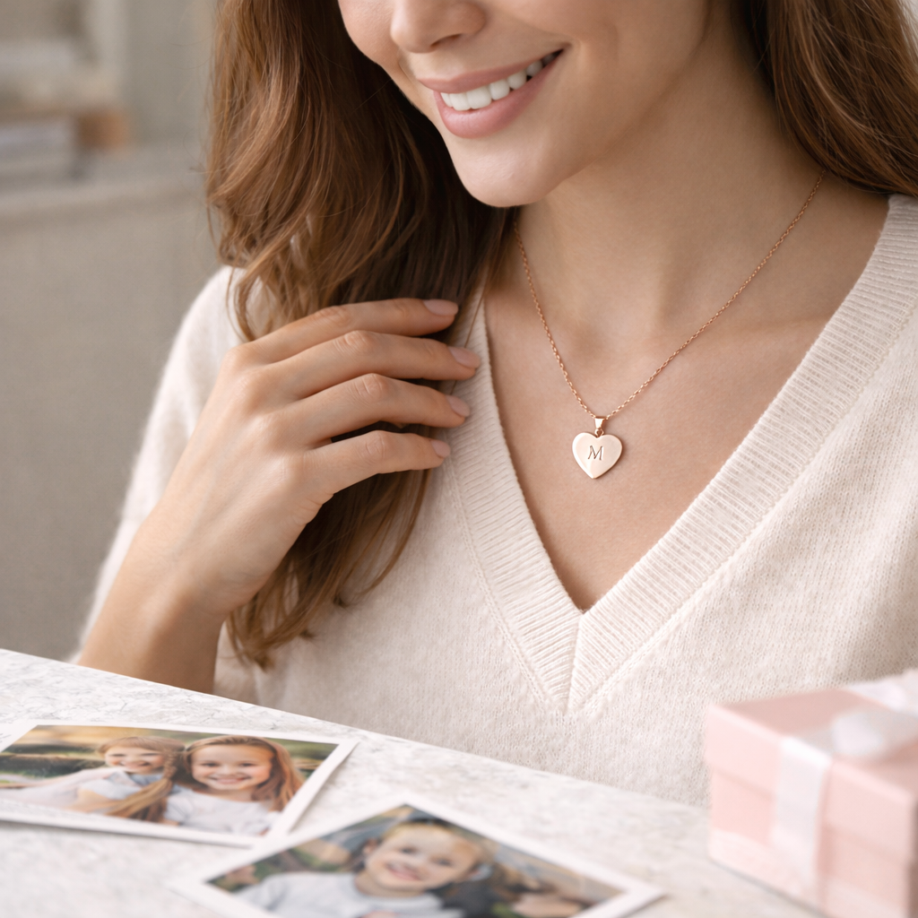 Colgante Corazón Personalizado – Joyería con Significado