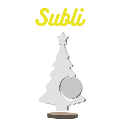 Arbol Porta esfera Acrílico Subli