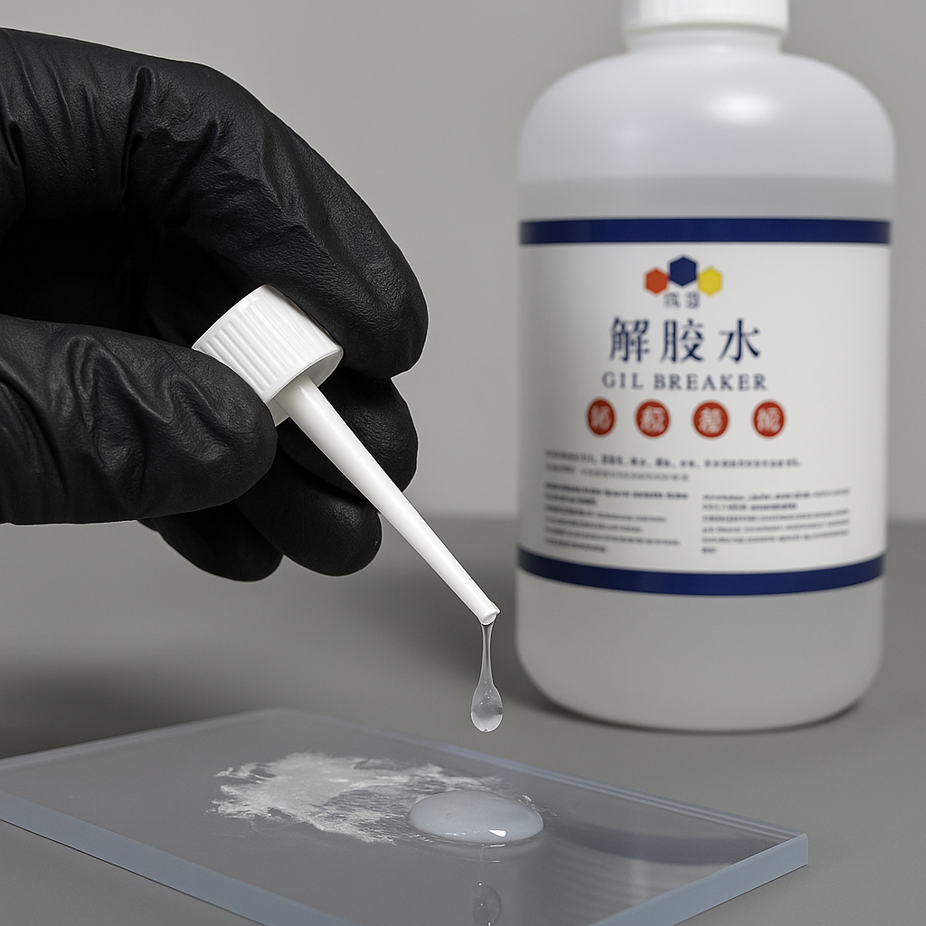 Gel removedor de pegamento 500 ml | Eliminador rápido para acrílico y plásticos(Preventa 15 octubre)