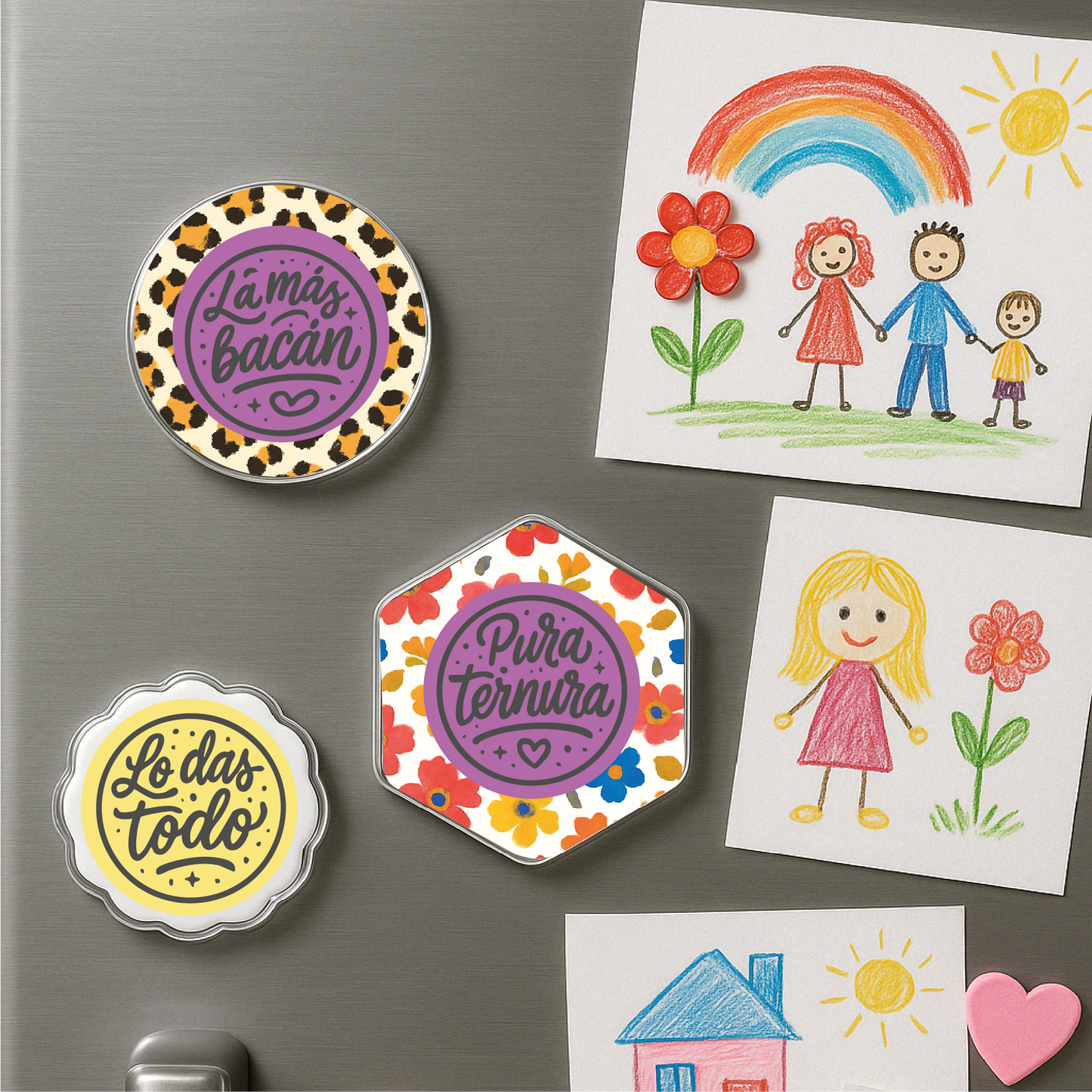 Imán Acrílico Sublimado – Especial Mamá